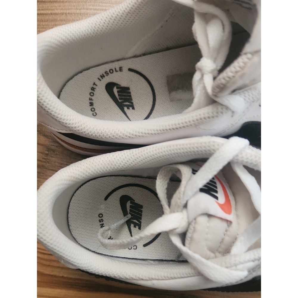 Nike Court Legacy Big Kids' Shoes Retro Comfort Leather White Gum Youth 4.5 - Picture 3 of 6